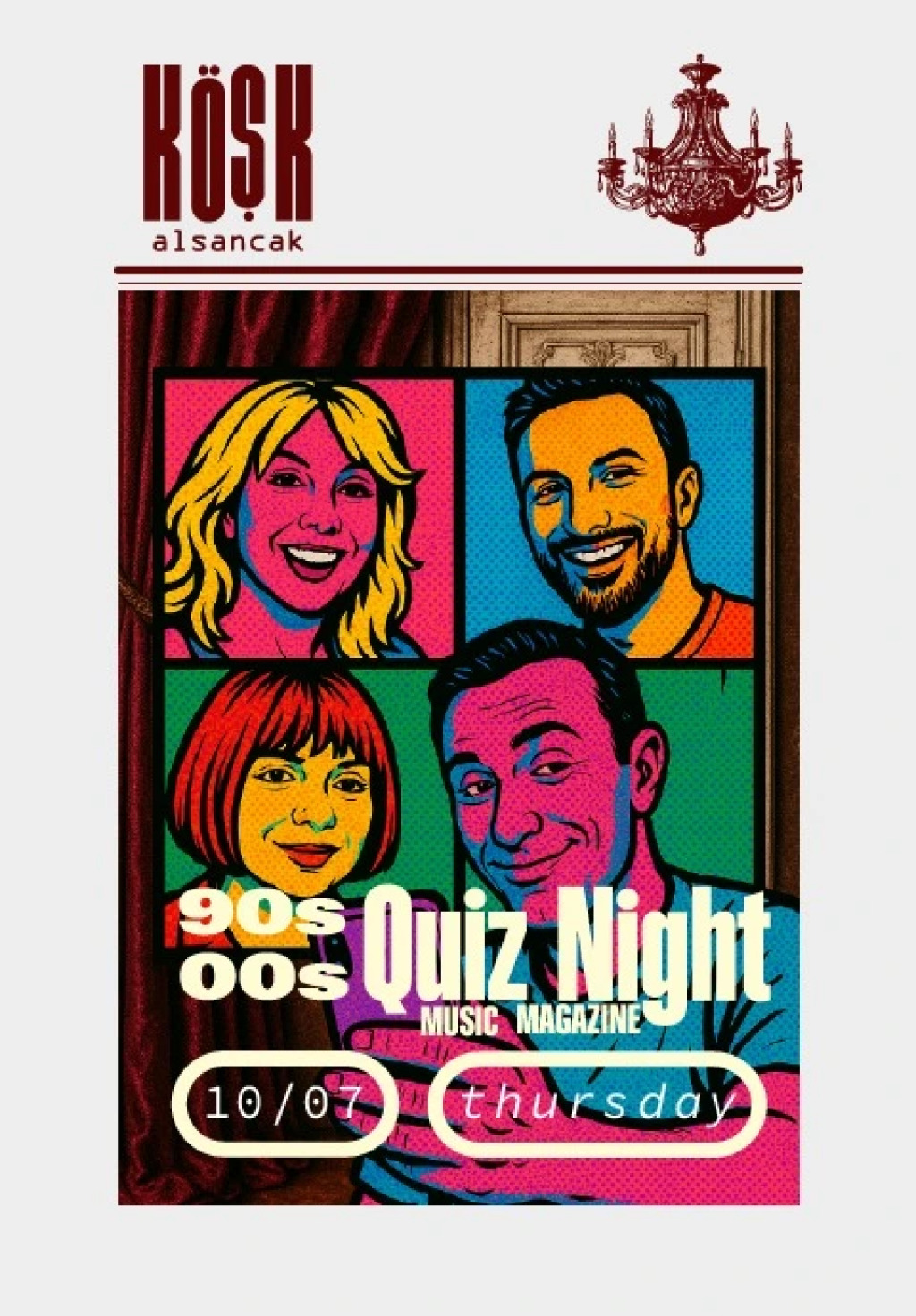 90s 00s Quiz Night-Music&Magazine