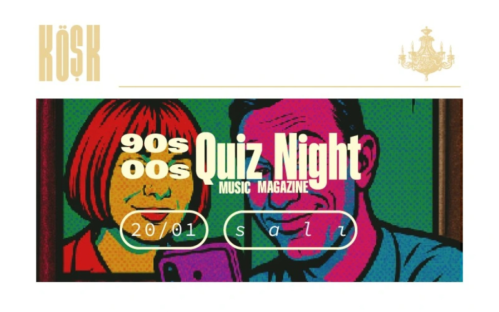 90s 00s Quiz Night&DJ Set-Music&Magazine