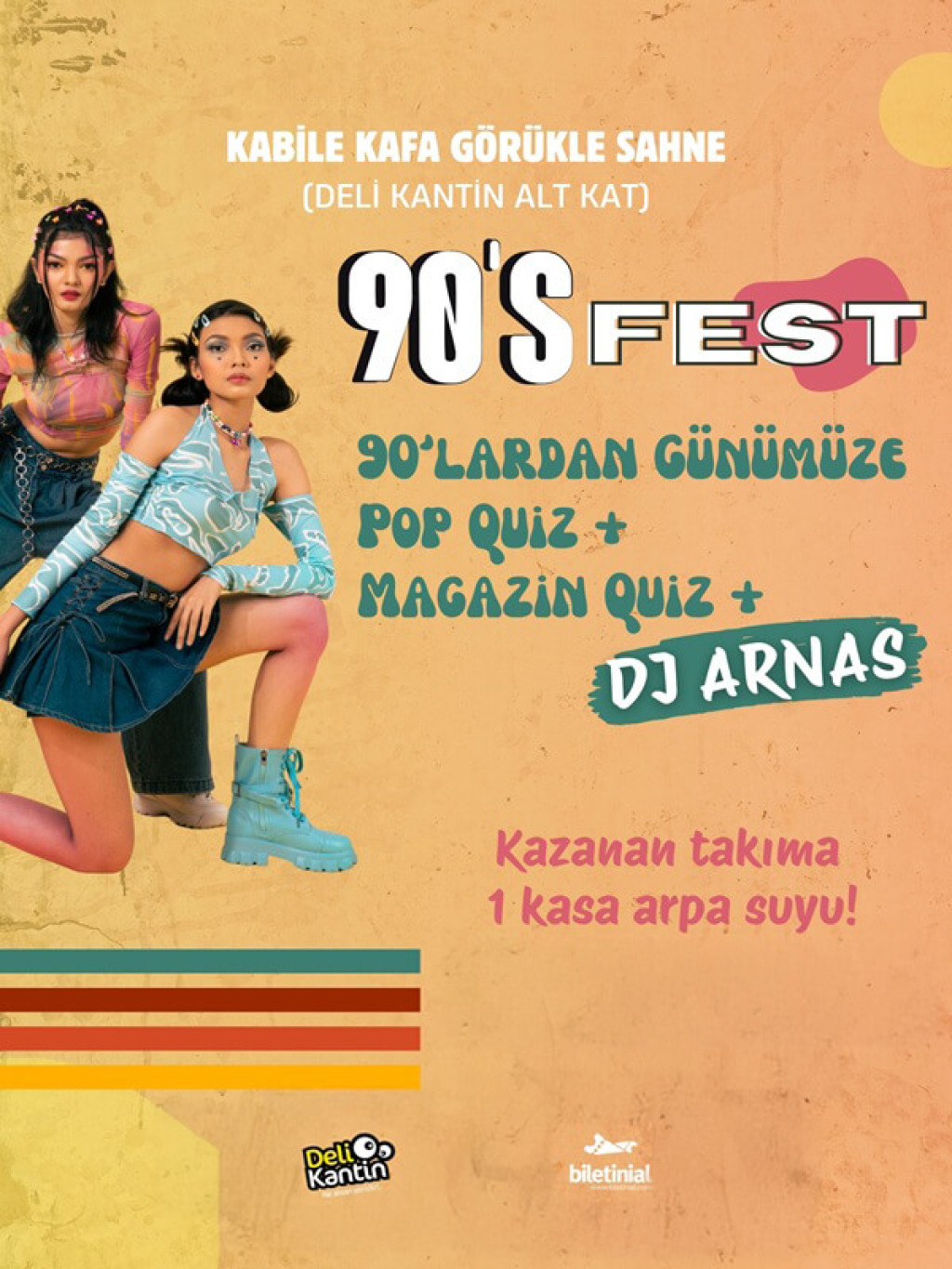 90's Pop Quiz+Dj Arnas
