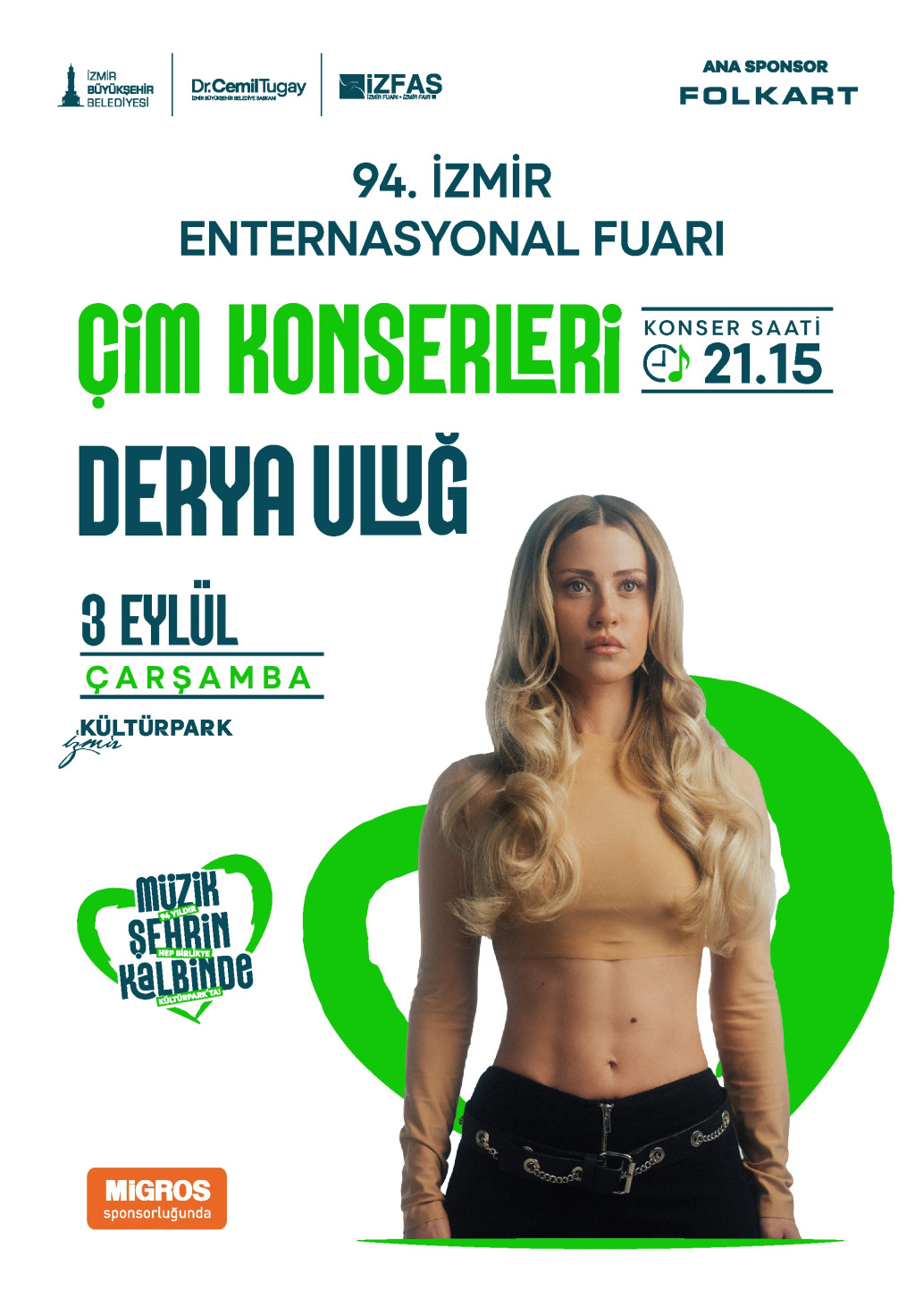 94. İzmir Enternasyonal Fuarı - Çim Konserleri