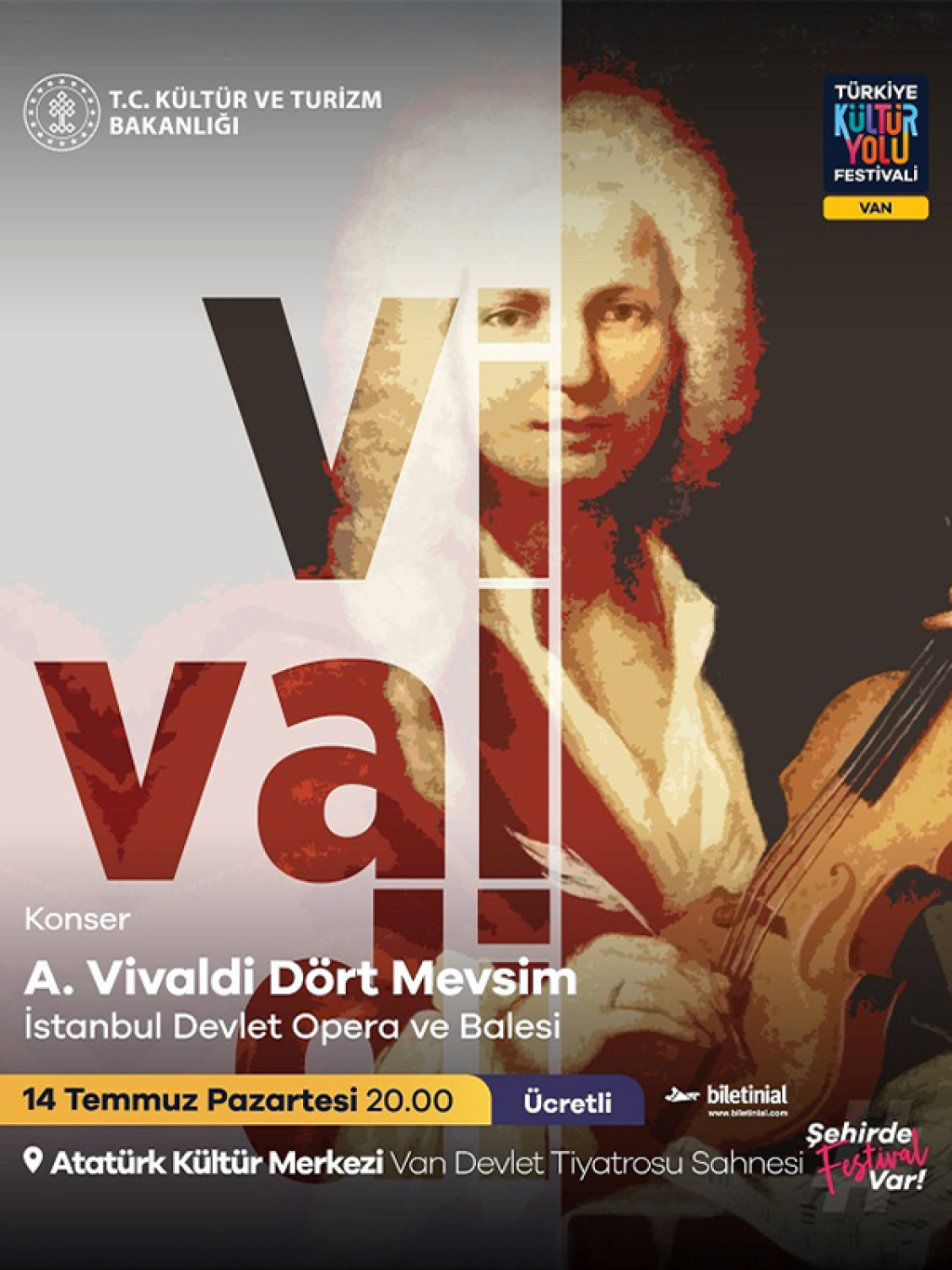 A. Vivaldi Dört Mevsim - İstanbul DOB - Van Kültür Yolu