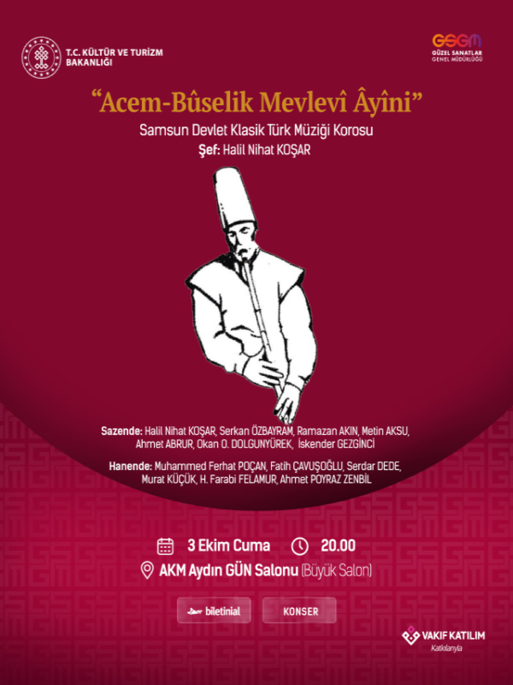 Acem-Bûselik Mevlevî Âyîni