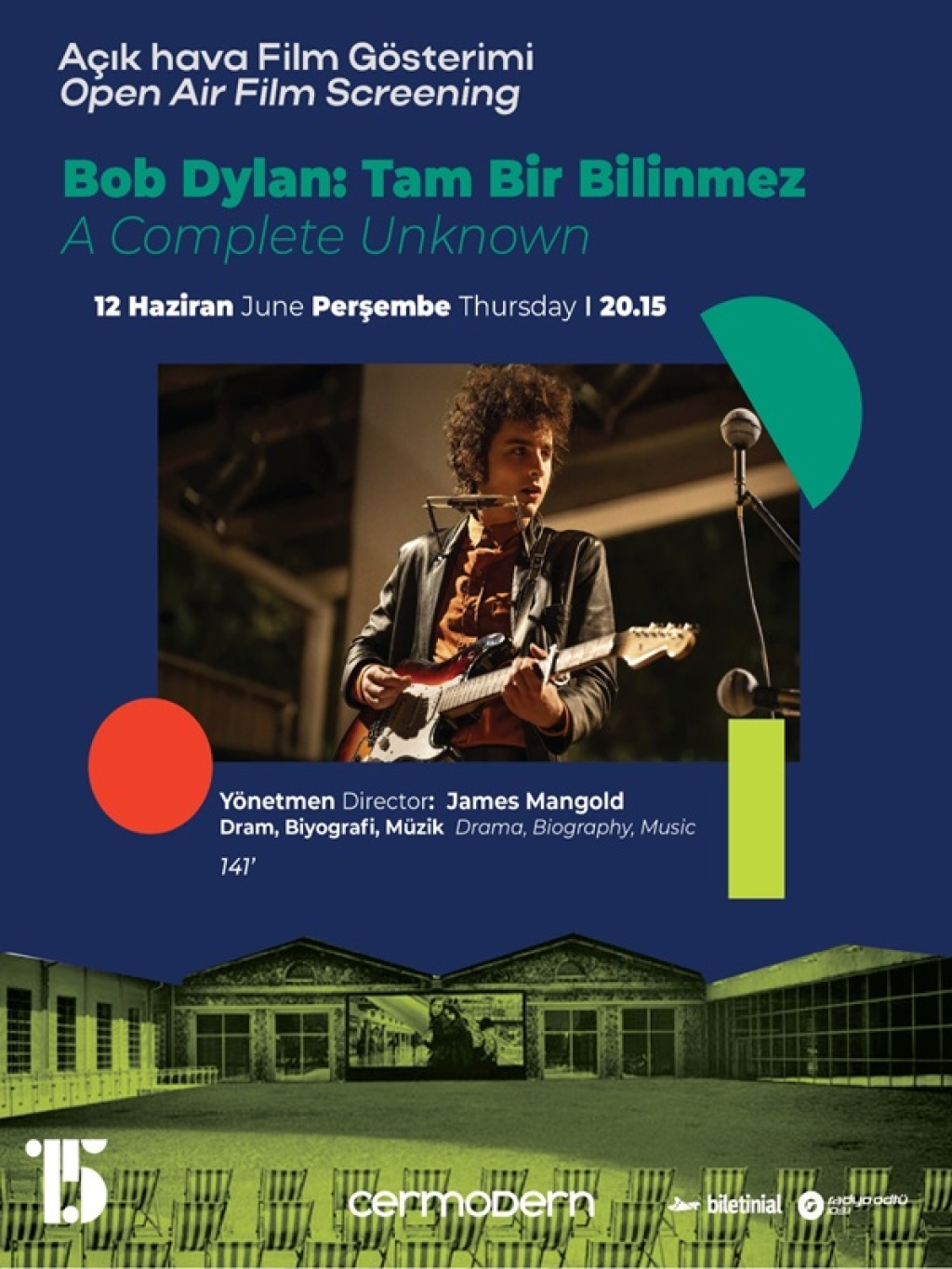 Açık Hava Film Gösterimi: Bob Dylan: Tam Bir Bilinmez/ A Complete Unknown