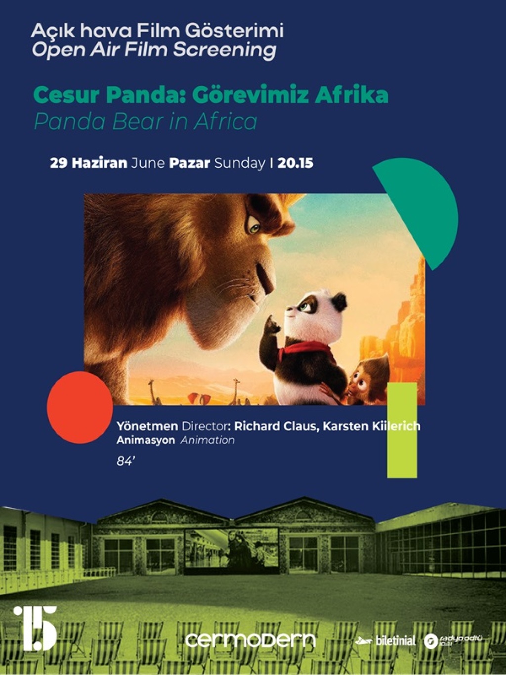 Açık Hava Film Gösterimi: Cesur Panda Görevimiz Afrika