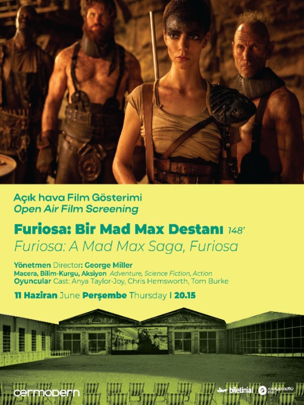 Açık Hava Film Gösterimi: Furiosa: Bir Mad Max Destanı