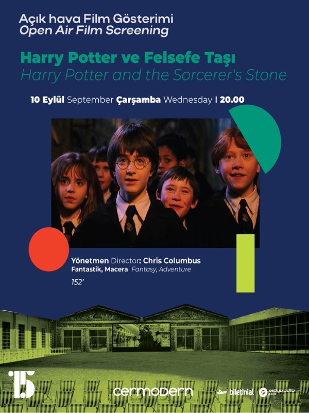 Açık Hava Film Gösterimi: Harry Potter ve Felsefe Taşı