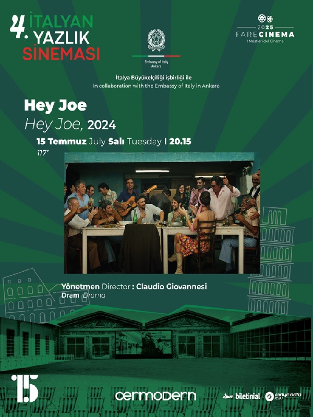 Açık Hava Film Gösterimi: Hey Joe