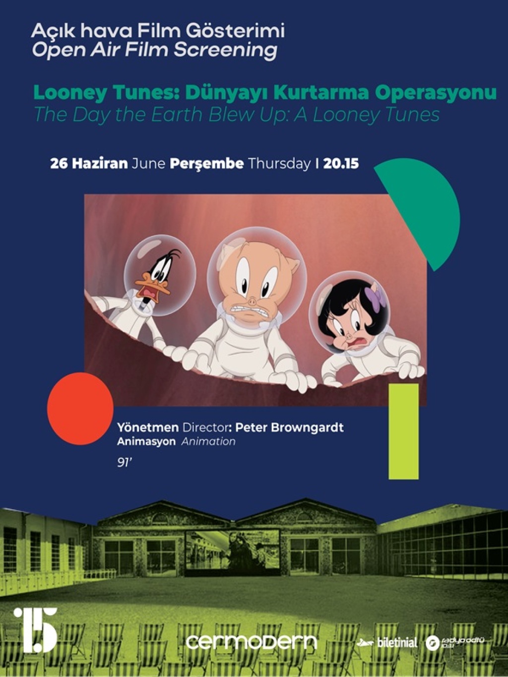 Açık Hava Film Gösterimi: Looney Tunes: Dünyayı Kurtarma Operasyonu