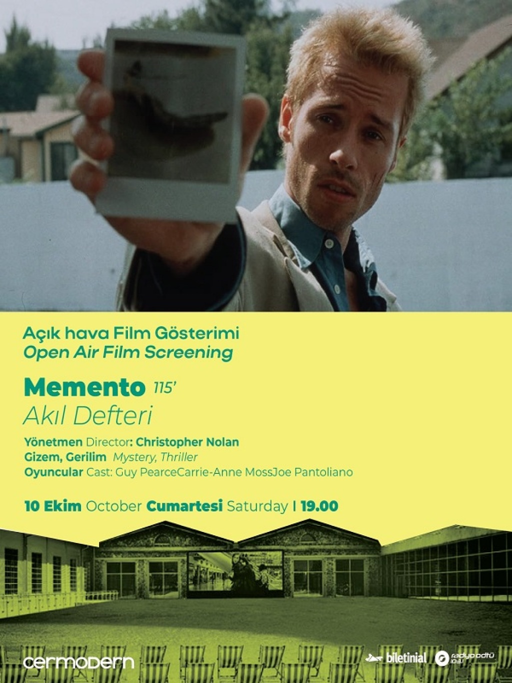 Açık Hava Film Gösterimi: Memento