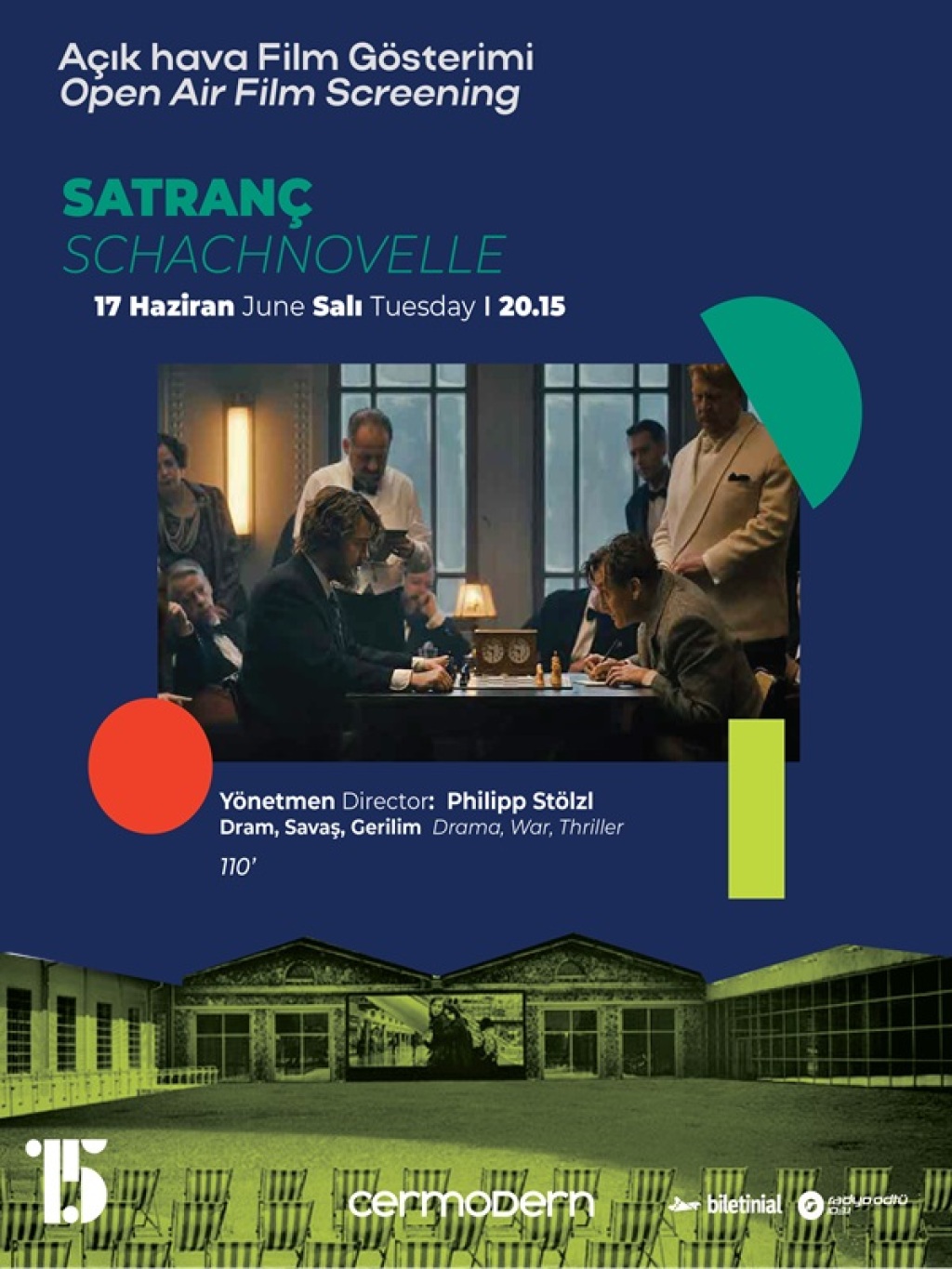 Açık Hava Film Gösterimi: Satranç / Schachnovelle