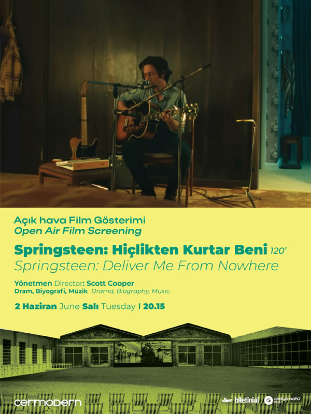 Açık Hava Film Gösterimi: Springsteen: Hiçlikten Kurtar Beni