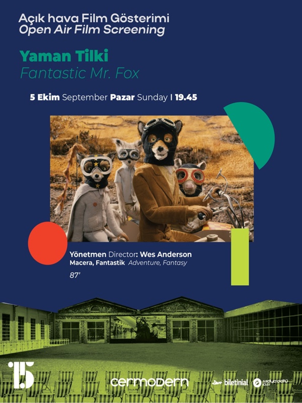 Açık Hava Film Gösterimi: The Fantastic Mr. Fox