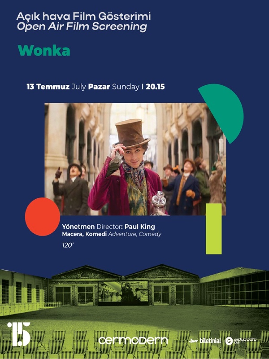 Açık Hava Film Gösterimi: Wonka