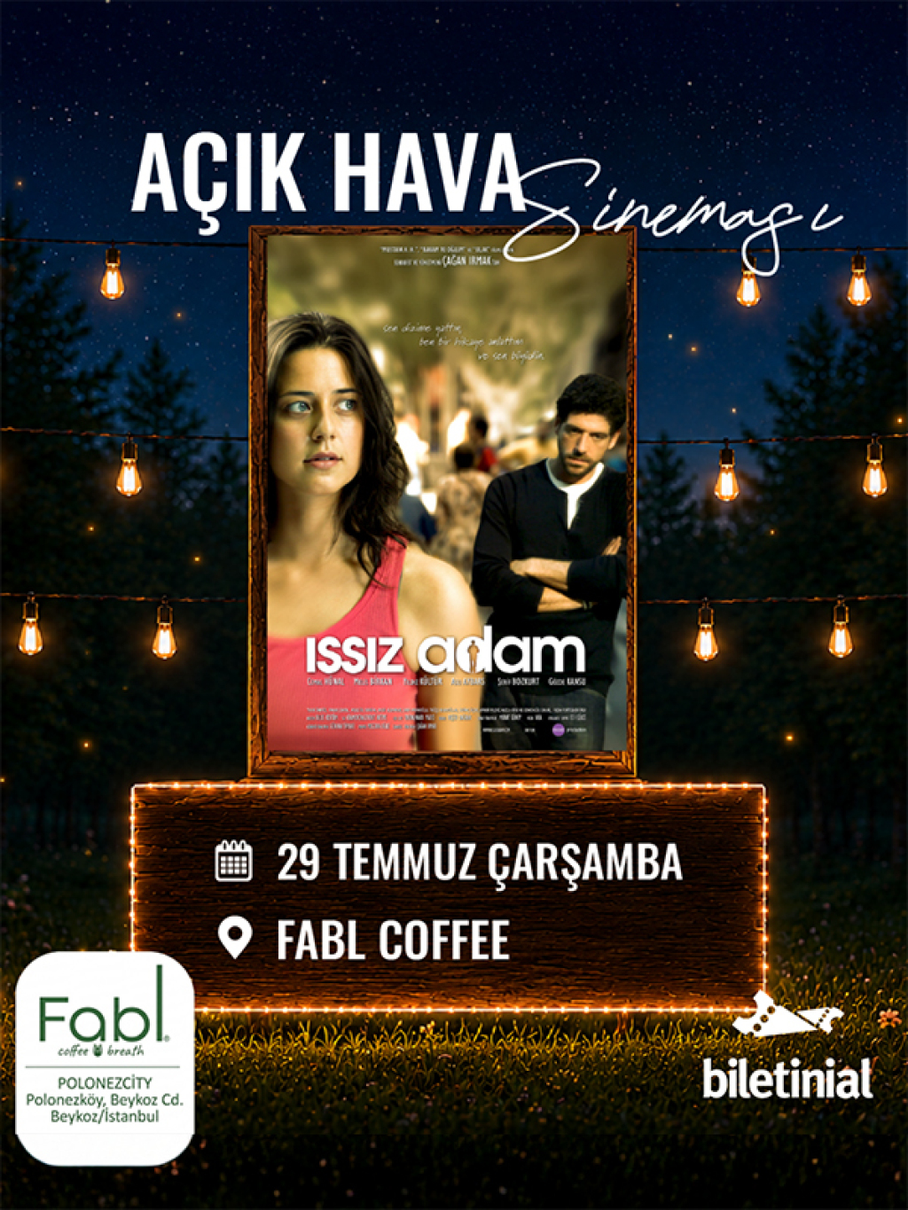 Açık Hava Sineması - Issız Adam