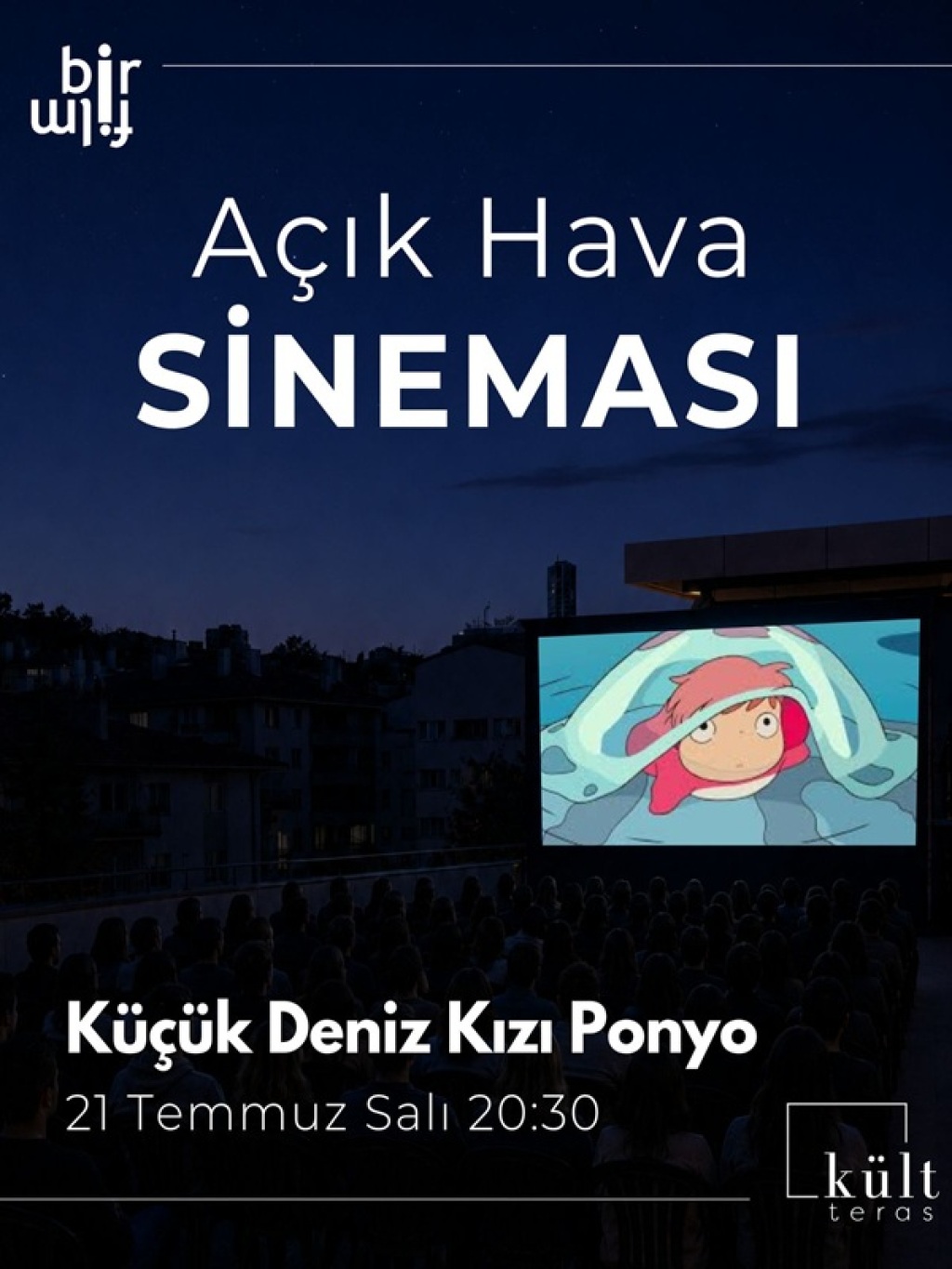 Açık Hava Sineması: Küçük Deniz Kızı Ponyo