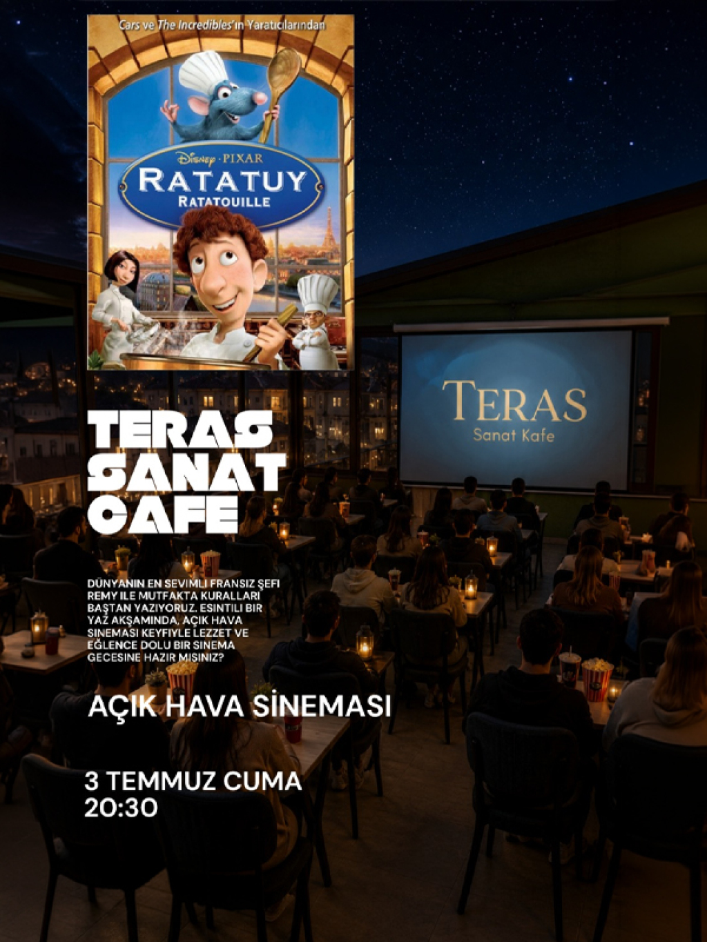 Açık Hava Sineması: Ratatuy
