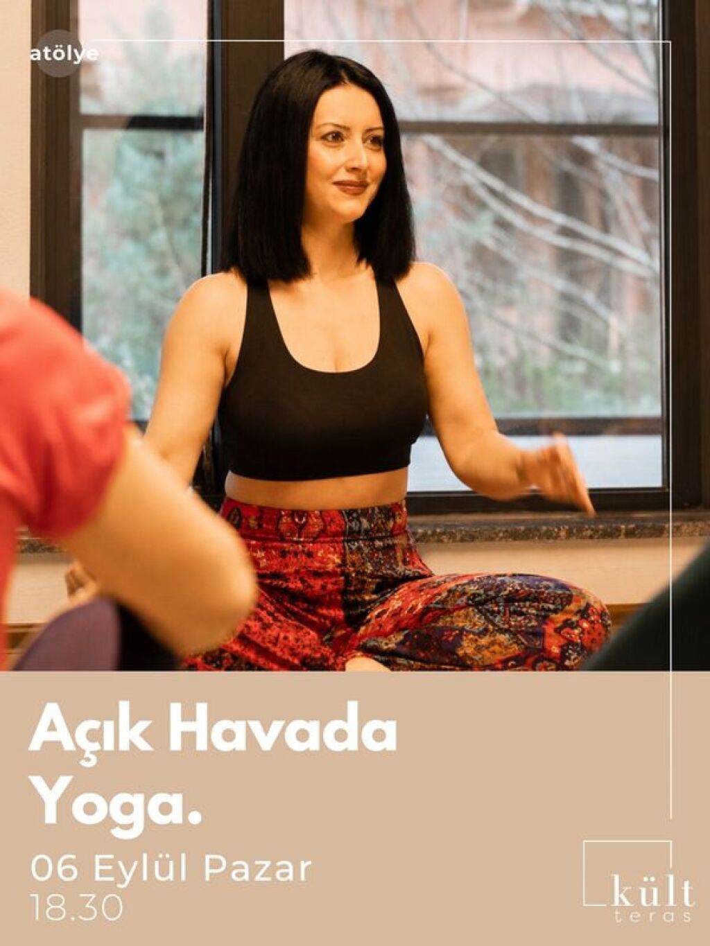 Açık Havada Yoga Dersi