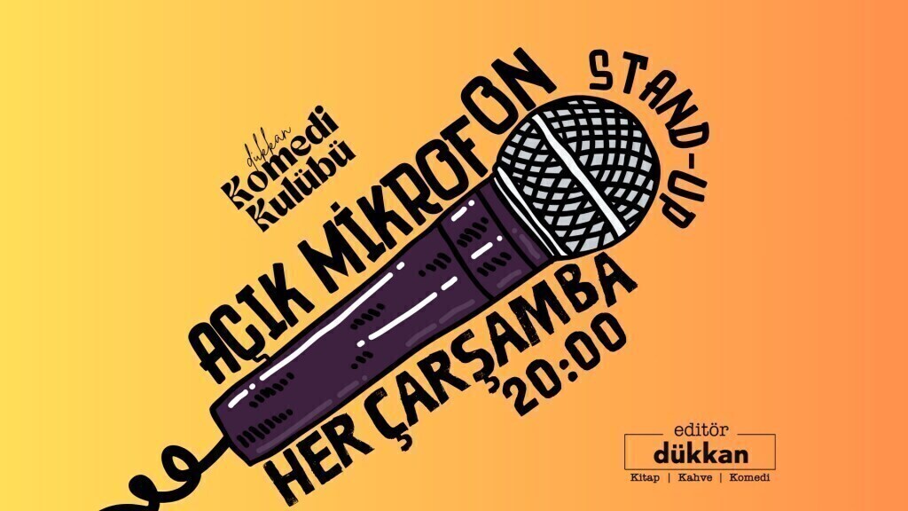 Açık Mikrofon Stand-up - Dükkan Komedi Kulübü