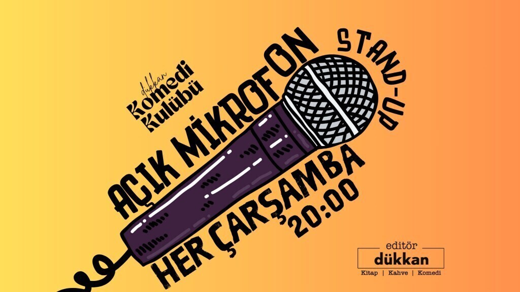 Açık Mikrofon Stand-up - Dükkan Komedi Kulübü
