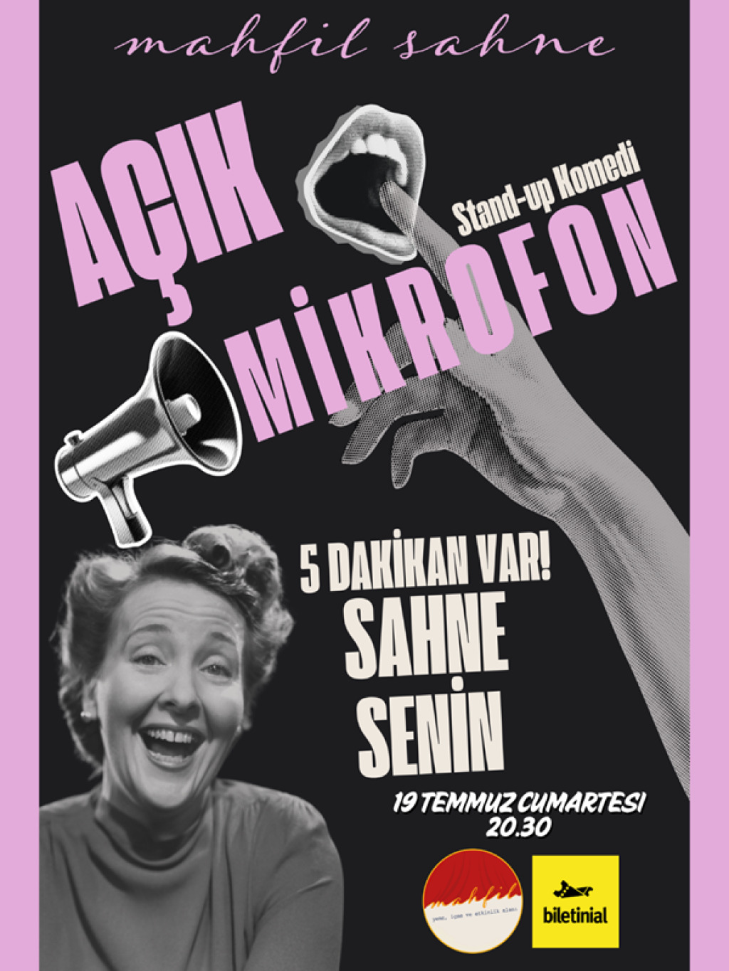 Açık Mikrofon Stand-Up Komedi