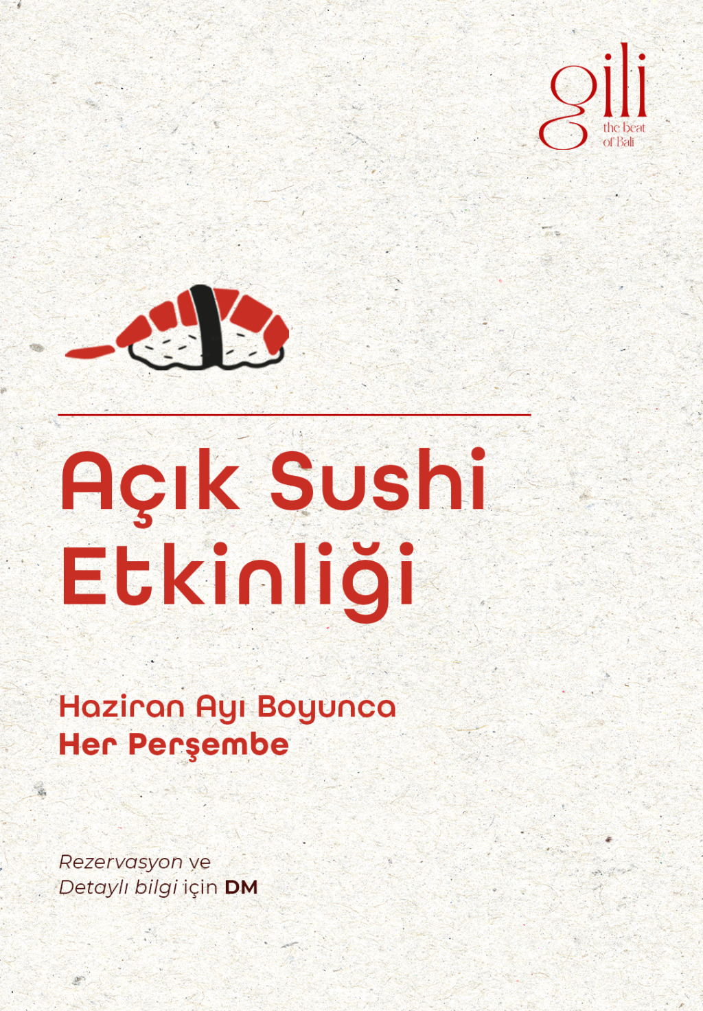 Açık Sushi