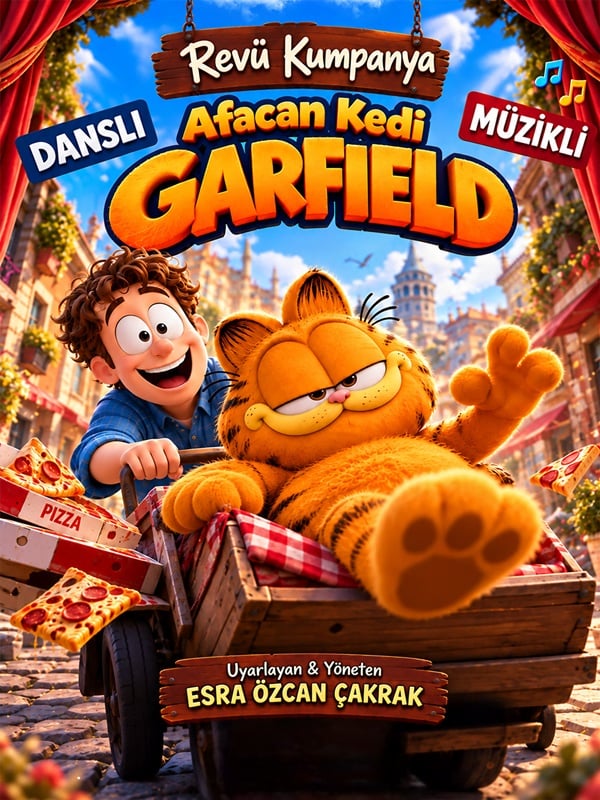 Afacan Kedi Garfield