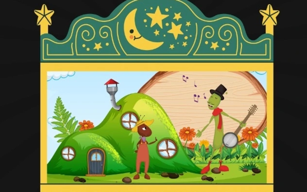 Ağustos Böceği ve Karınca - Yeni Nesil Kamishibai