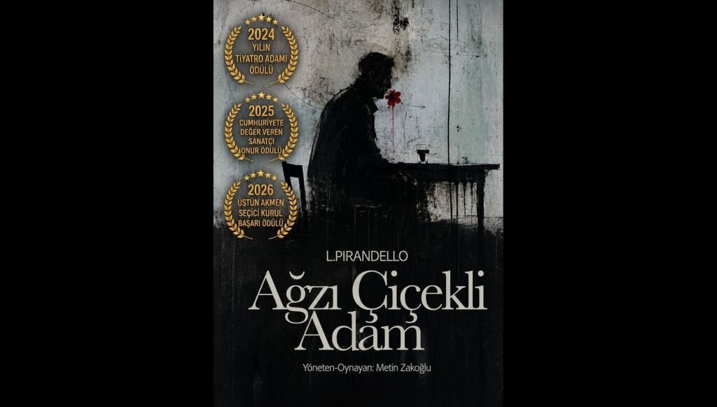 Ağzı Çiçekli Adam