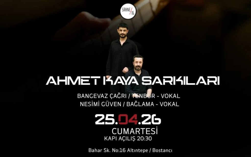 Ahmet Kaya Şarkıları - Bangevaz Çağrı- Nesimi Güven