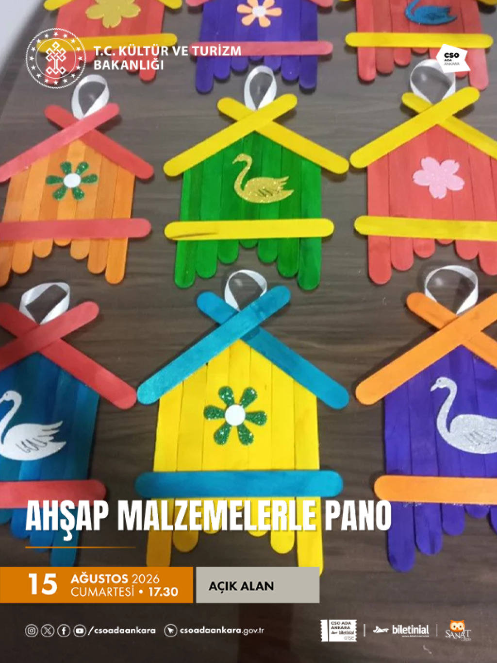 Ahşap Malzemelerle Pano Atölyesi