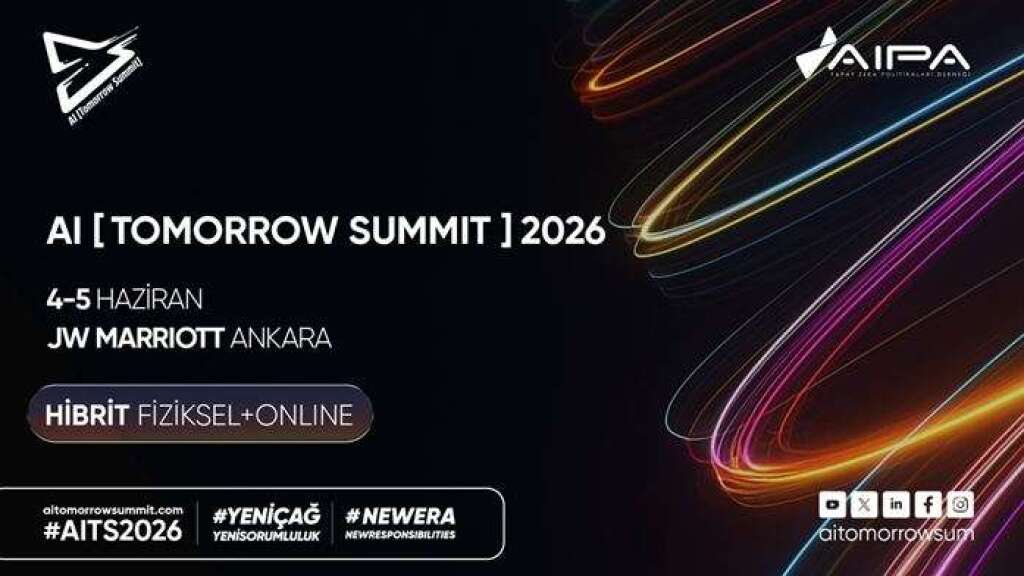 AI Tomorrow Summit 2026 I 4 Haziran I Ankara