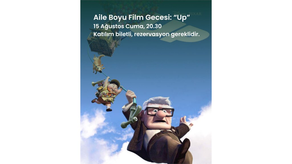 Aile Boyu Film Gecesi: "Yukarıya Bak (Up)"