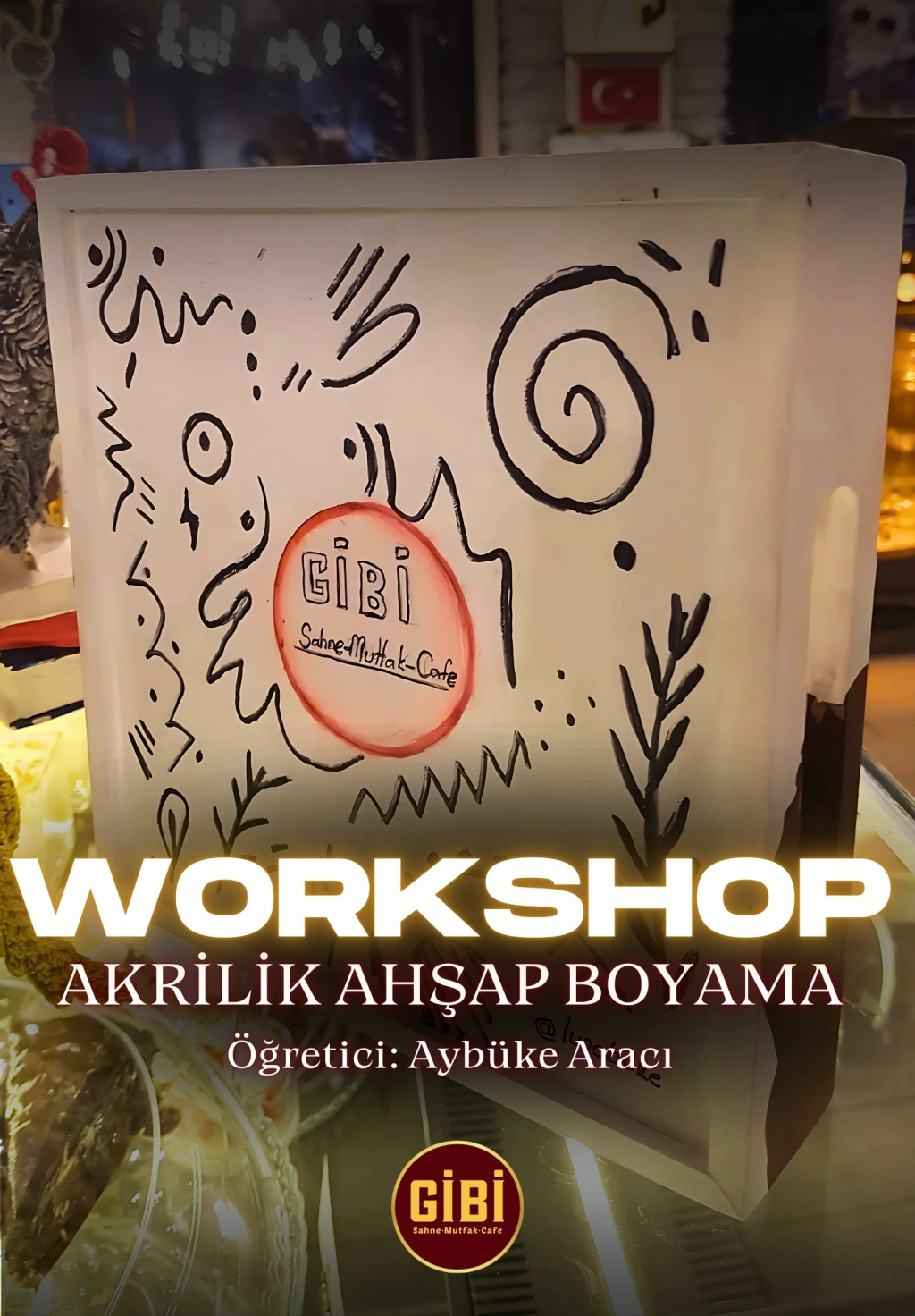 Akrilik Ahşap Boyama Atölyesi