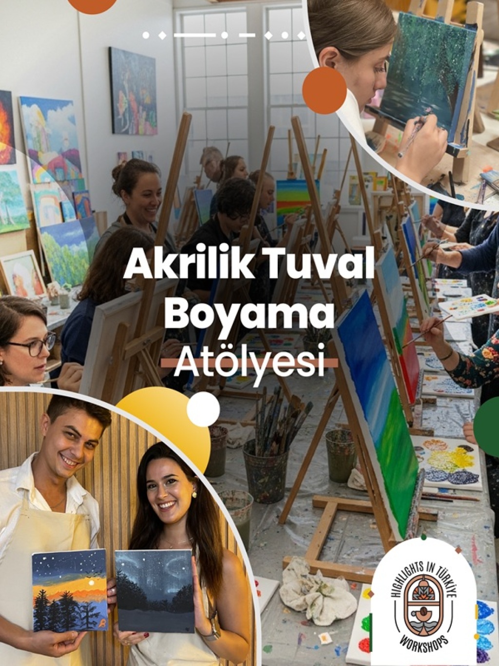 Akrilik Tuval Boyama Atölyesi