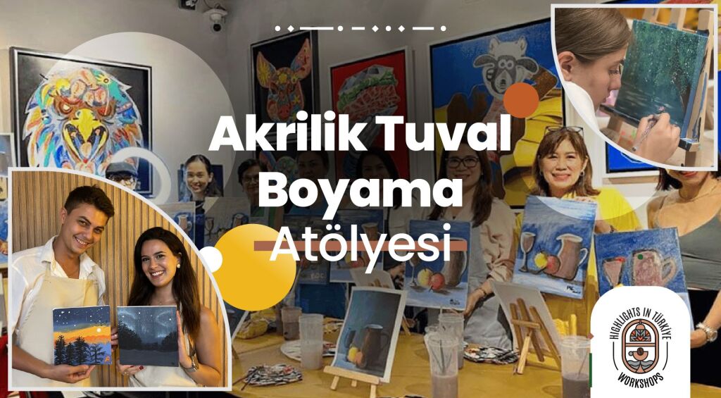 Akrilik Tuval Boyama Atölyesi-Şubat Etkinlikleri