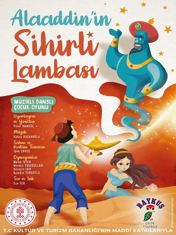 Alaaddinin Sihirli Lambası (Müzikli Danslı Çocuk Oyunu)