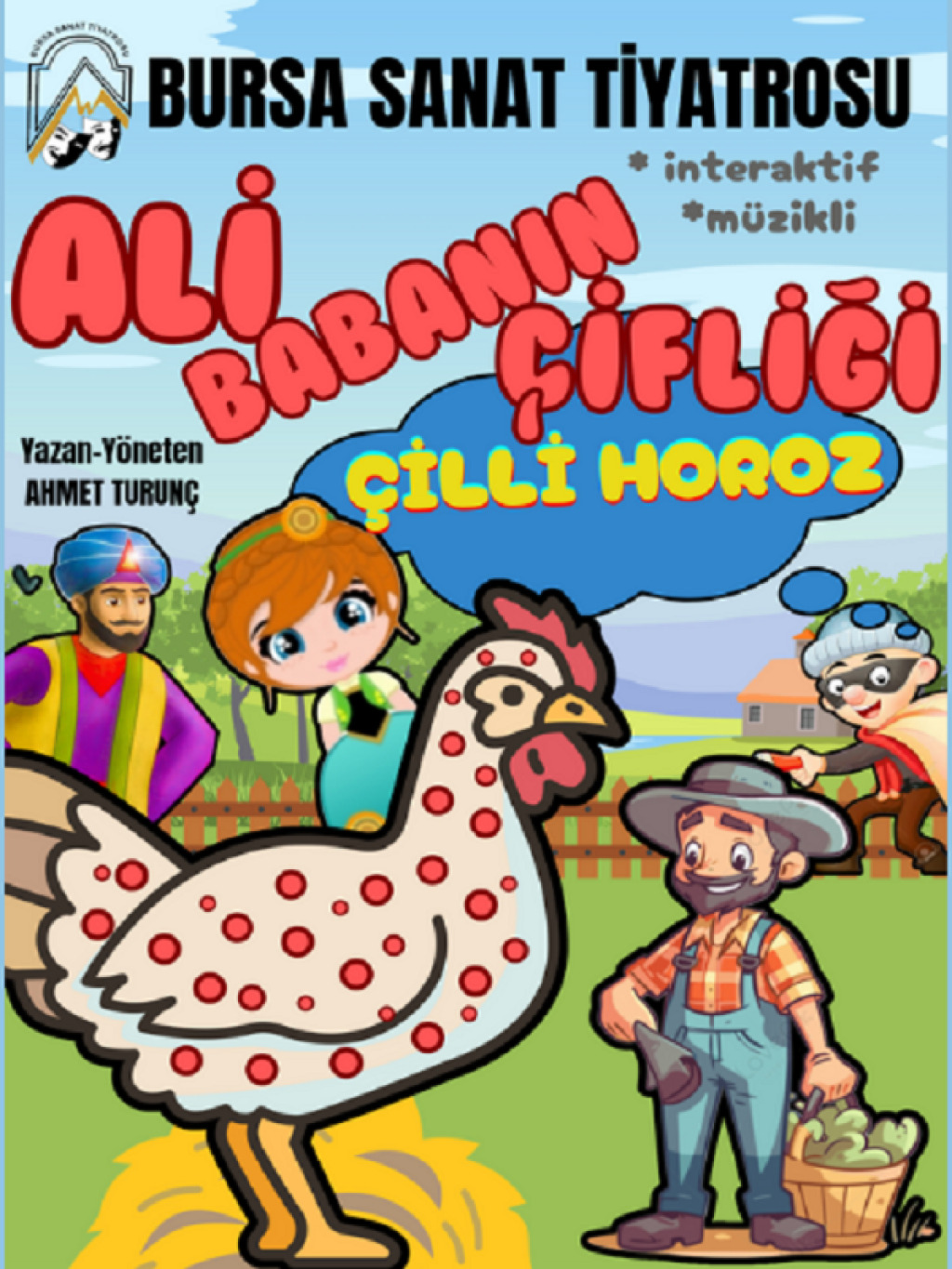 Ali Babanın Çiftliği Çilli Horoz