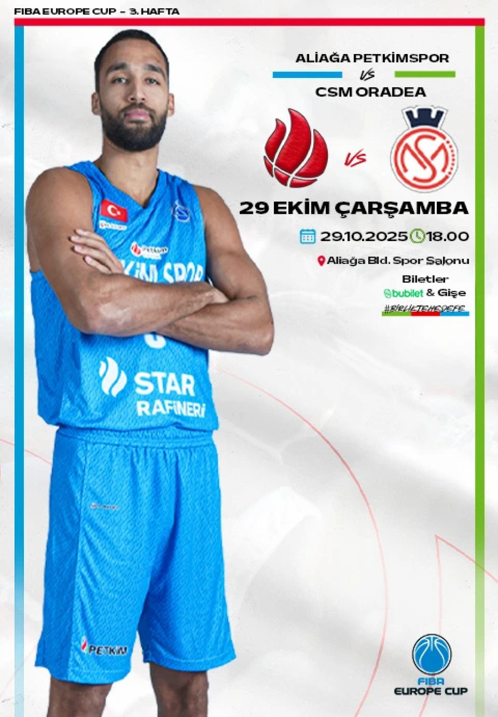 Aliağa Petkimspor - CSM Oradea