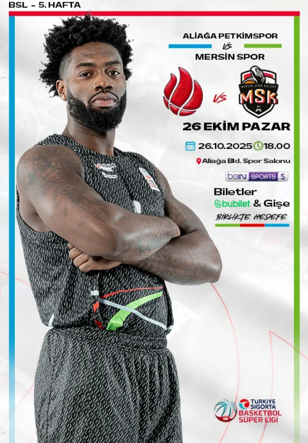 Aliağa Petkimspor - Mersin Spor