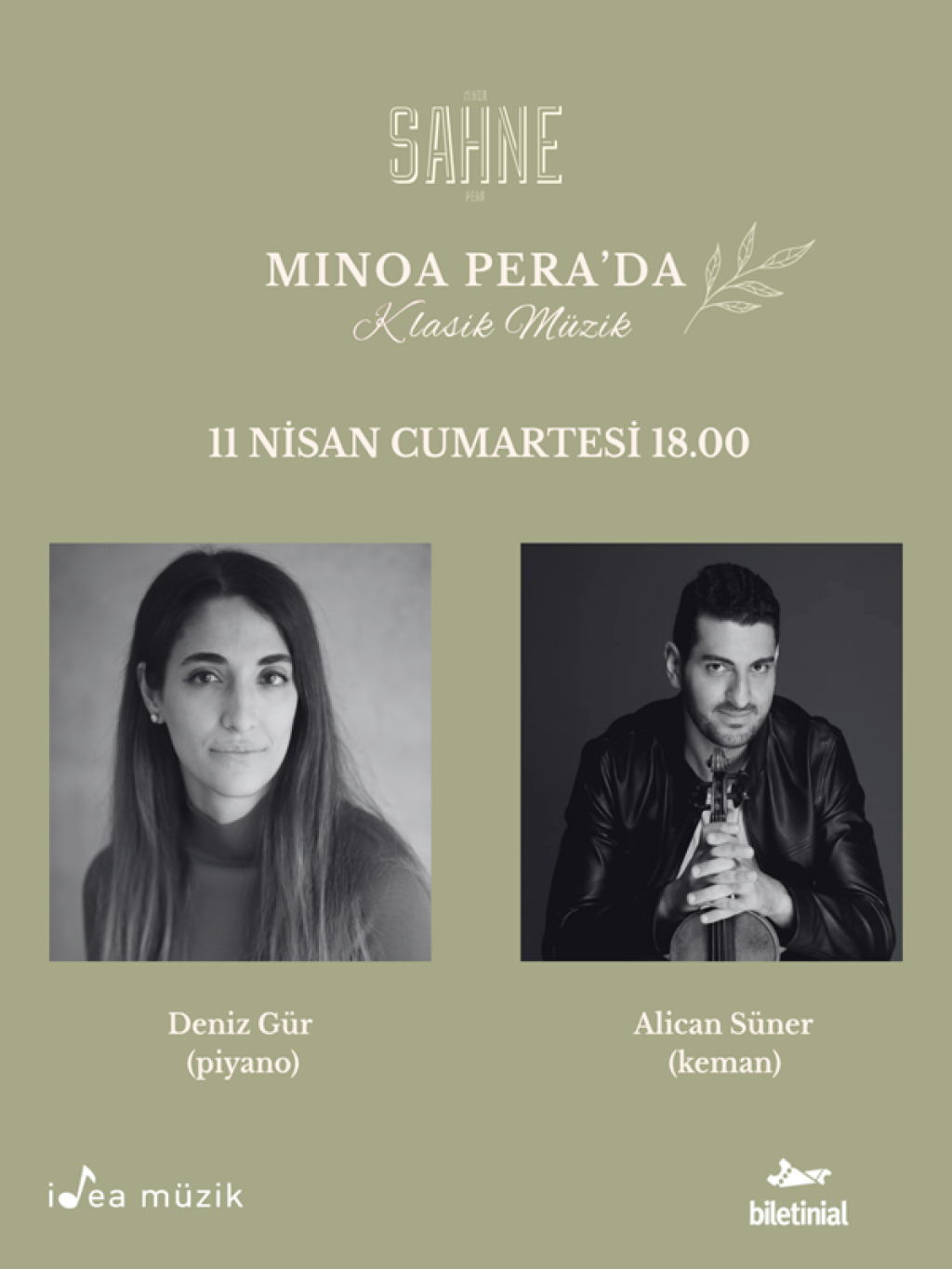 Alican Süner (keman) & Deniz Gür (piyano)