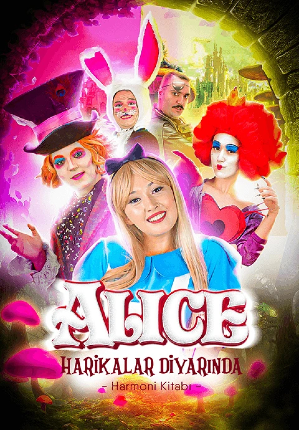 Alice Harikalar Diyarında - Harmoni Kitabı Çocuk