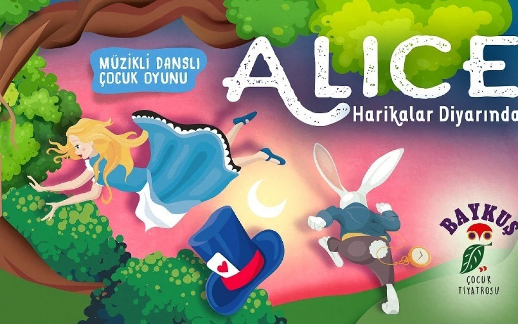 Alice Harikalar Diyarında Müzikli Danslı Çocuk