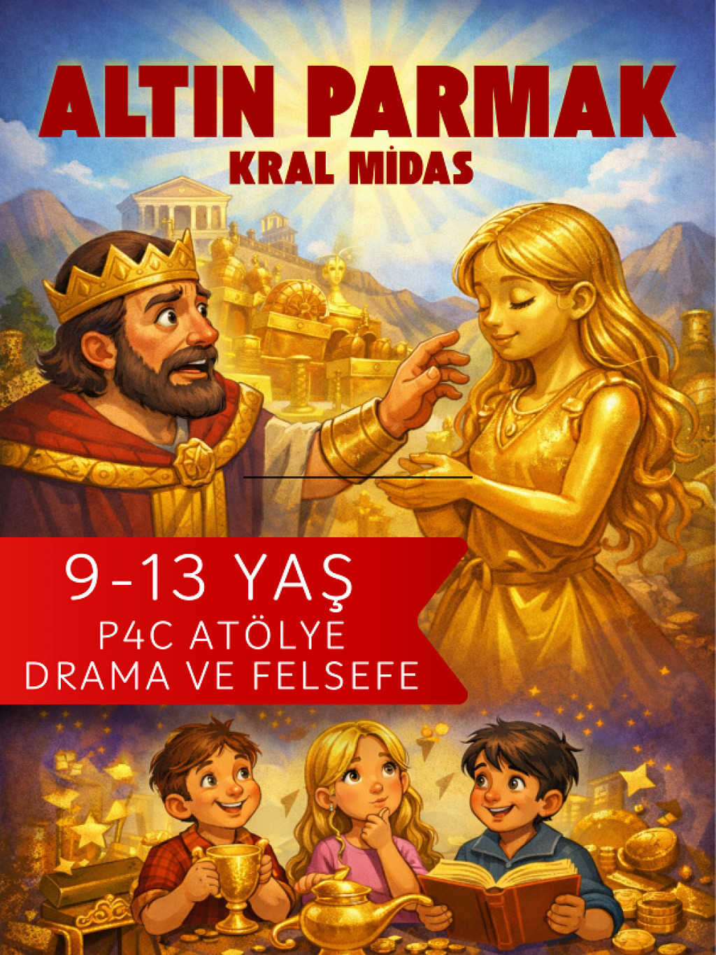 Altın Parmak - İnteraktif Oyun & Felsefe Buluşması (9-13 yaş)