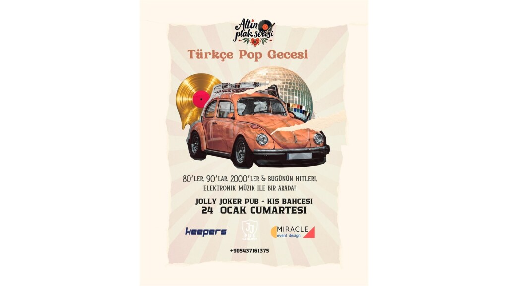 ALTIN PLAK TÜRKÇE POP GECESİ