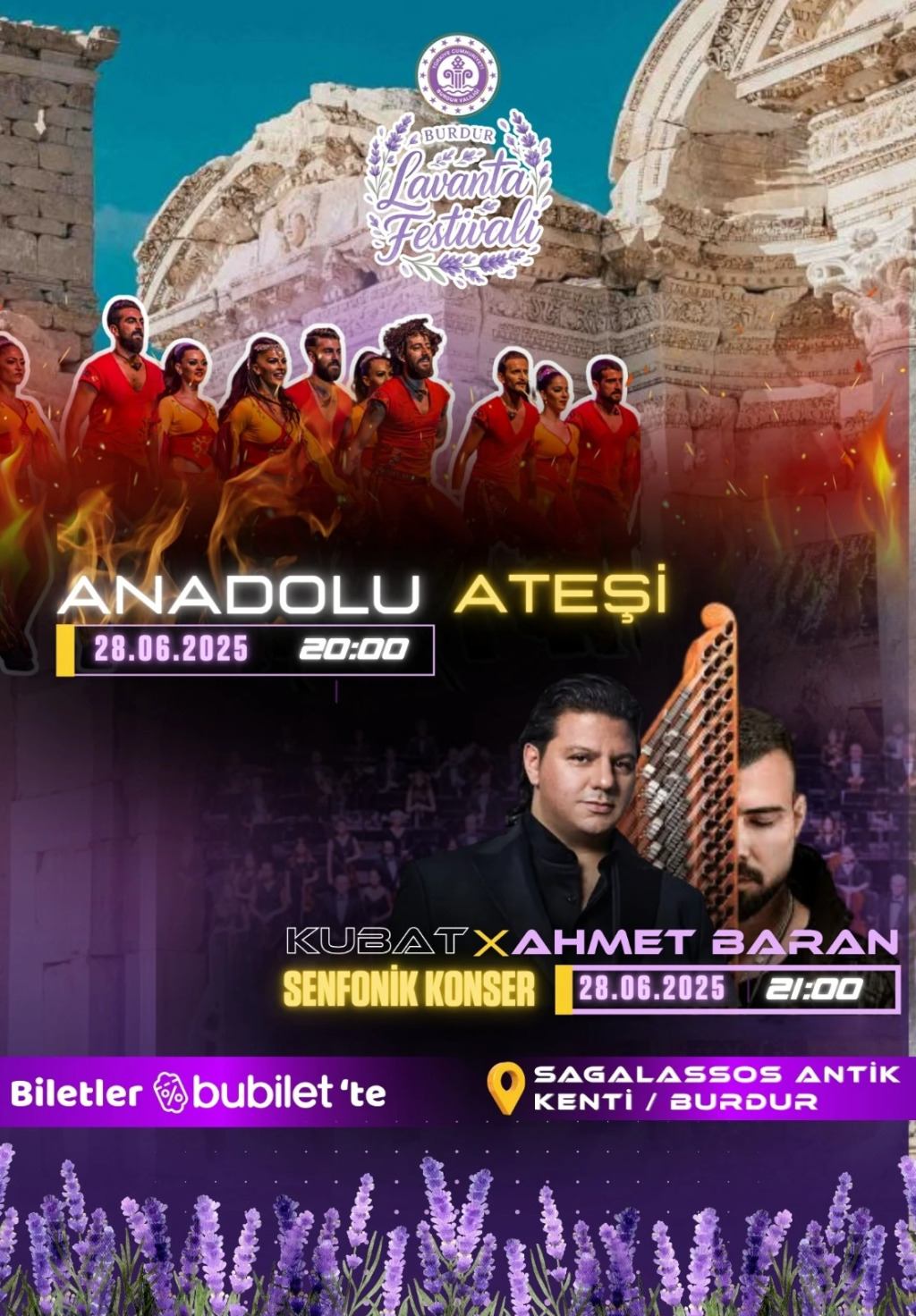 Anadolu Ateşi Gösterisi ve Kubat x Ahmet Baran Senfoni