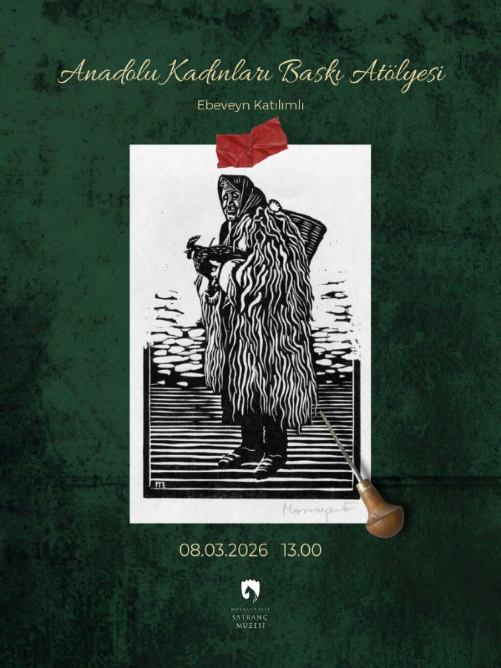 Anadolu Kadınları Baskı Atölyesi (Ebeveyn Katılımlı)