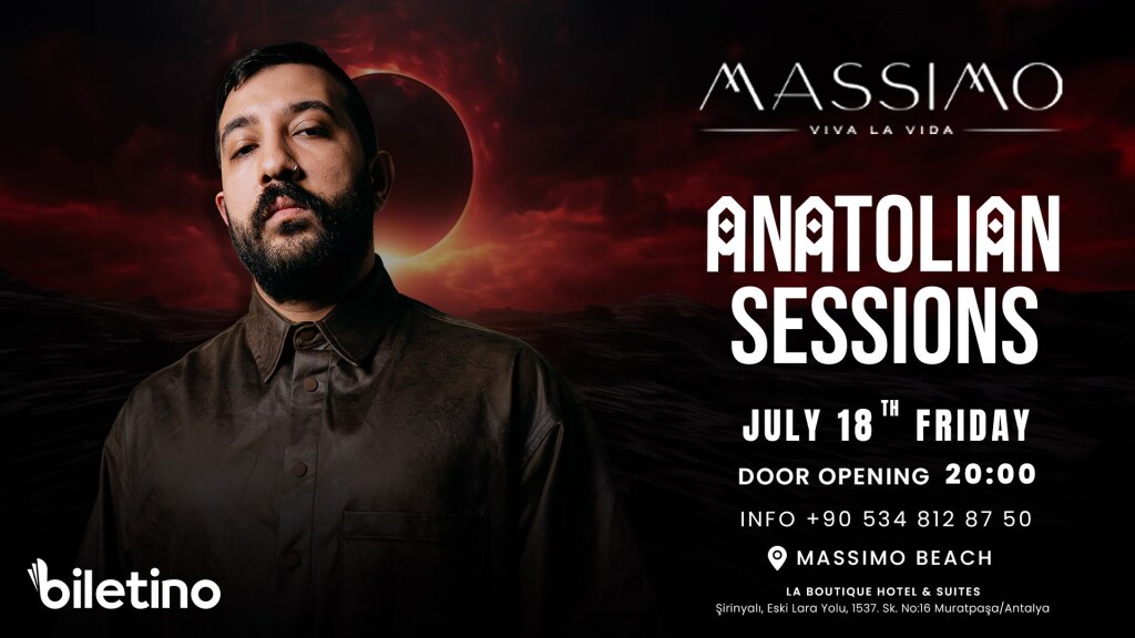 ANATOLIAN SESSIONS MASSIMO BEACH
