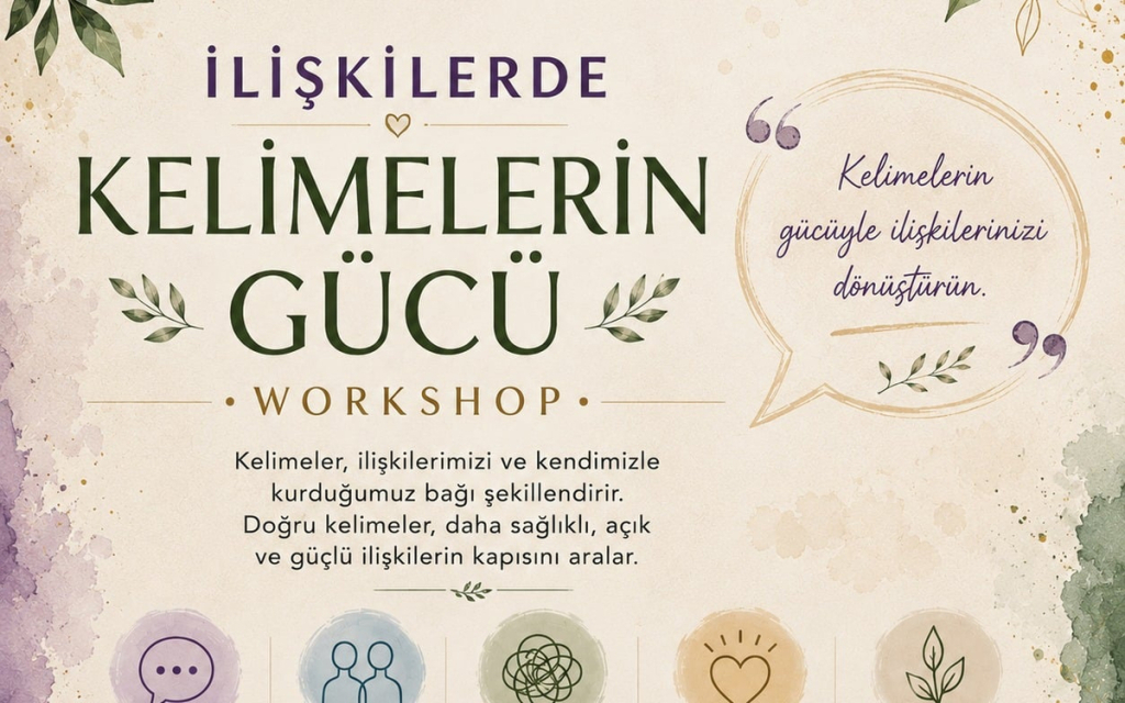 Anda Kolektif - İlişkilerde Kelimelerin Gücü Workshop