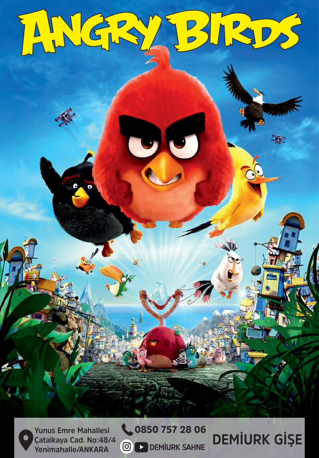 Angry Birds Trafikte - Müzikli Maskotlu Çocuk