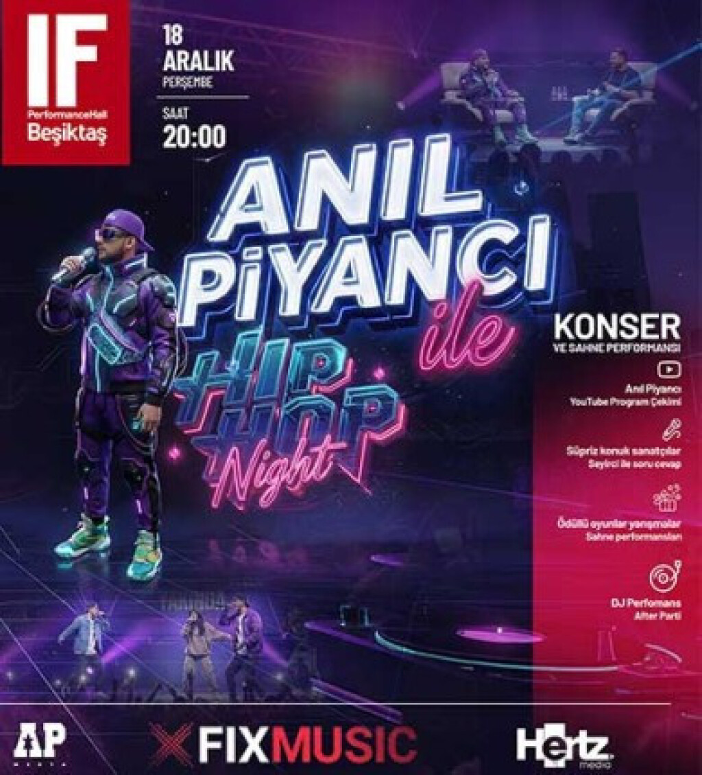 Anıl Piyancı İle Hip Hop Night